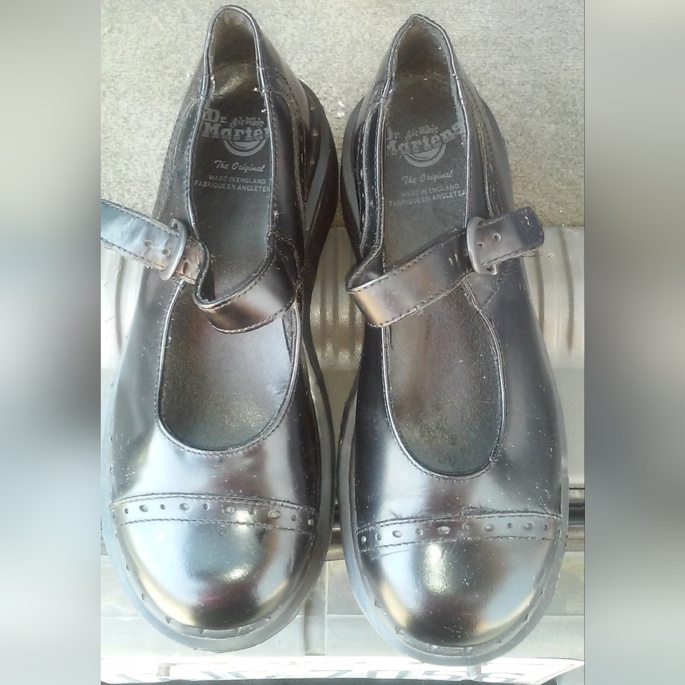 Vintage Doc Martens Wedge Mary Janes